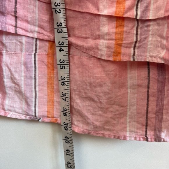 LEMLEM x h&m PINK STRIPED TUNIC DRESS LARGE - Picture 11 of 16